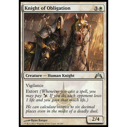 Magic löskort: Gatecrash: Knight of Obligation