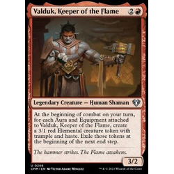 Magic löskort: Commander Masters: Valduk, Keeper of the Flame