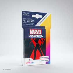 Card Sleeves Standard Art "Marvel Champions: Black Widow" (50) (GameGenic)