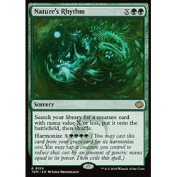 Magic löskort: Tarkir: Dragonstorm: Nature's Rhythm (Foil)