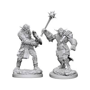 Nolzur's Marvelous Miniatures (unpainted): Bugbears (2)