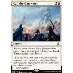 Magic löskort: Oath of the Gatewatch: Call the Gatewatch (Foil)