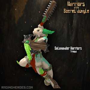 Warriors of the Secret Jungle: Salamander Warriors - Troops Pack