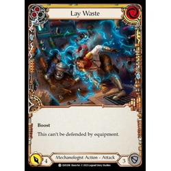 FaB Löskort: Bright Lights: Lay Waste (Yellow) (Rainbow Foil)