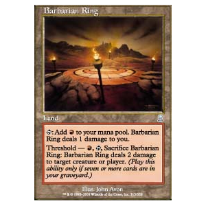 Magic löskort: Odyssey: Barbarian Ring
