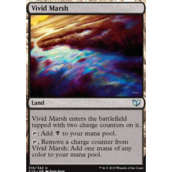 Magic löskort: Commander 2015: Vivid Marsh