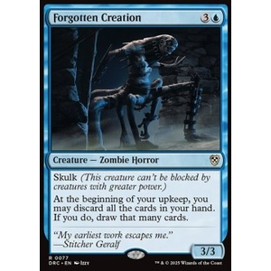 Magic löskort: Magic: Commander: Aetherdrift: Forgotten Creation