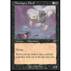 Magic löskort: Mercadian Masques: Misshapen Fiend