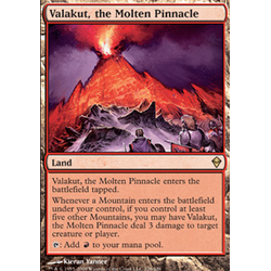 Magic löskort: Zendikar: Valakut, the Molten Pinnacle (Promo Foil)