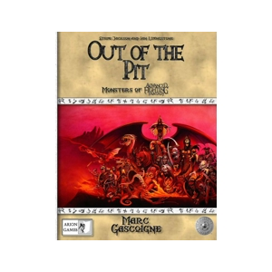 Advanced Fighting Fantasy: Out of the pit SC