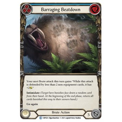FaB Löskort: History Pack 1: Barraging Beatdown (Blue)