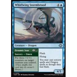 Magic löskort: Tarkir: Dragonstorm: Whirlwing Stormbrood // Dynamic Soar