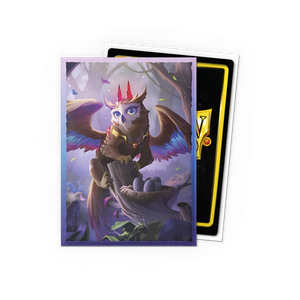 Card Sleeves Standard Brushed Art "The Dragowlis" 63x88mm (100 in box) (Dragon Shield)