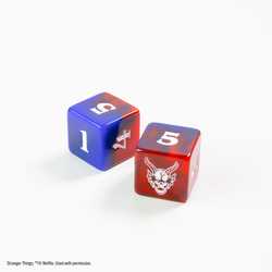 Stranger Things: Hellfire Club - 16mm D6 Dice Set (12)