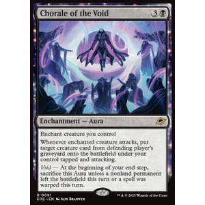 Magic löskort: Edge of Eternities: Chorale of the Void