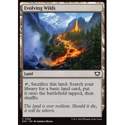 Magic löskort: Commander: Edge of Eternities: Evolving Wilds