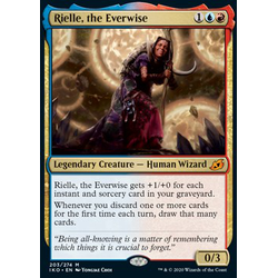 Magic löskort: Ikoria: Lair of Behemoths: Rielle, the Everwise (Foil)
