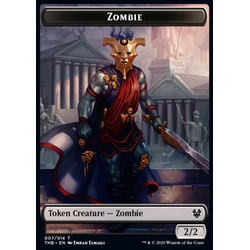 Magic löskort: Theros: Beyond Death: Zombie Token