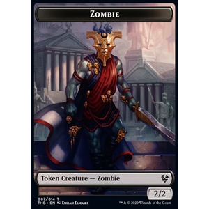 Magic löskort: Theros: Beyond Death: Zombie Token