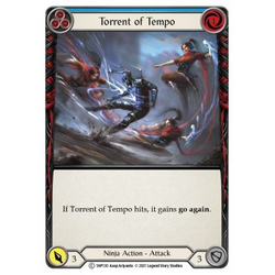 FaB Löskort: History Pack 1: Torrent of Tempo (Blue)