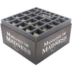 Feldherr Foam tray set for Mansions of Madness 2nd Edition board game box