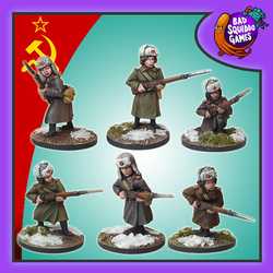 Soviet Winter Riflewomen (6)