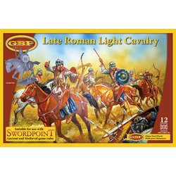Late Roman Light Cavalry (12, plastic)