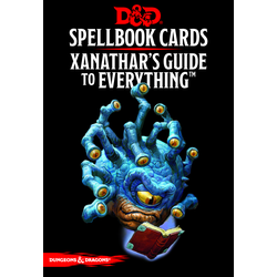 D&D 5.0: Spellbook Cards - Xanathar's Guide to Everything (2018 Ed.)