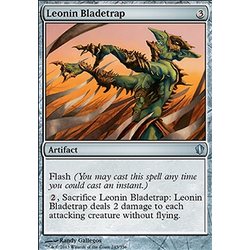 Magic löskort: Commander 2013: Leonin Bladetrap