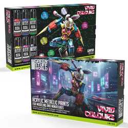 Vivid Metallic Paints Set (6x17ml)