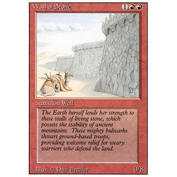 Magic löskort: Revised: Wall of Stone