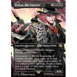 Magic löskort: Magic: The Gathering - FINAL FANTASY: Ardyn, the Usurper (alternative art)