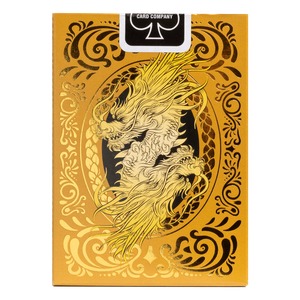 Bicycle kortlek - Gold Dragon Playing Cards