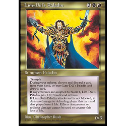Magic löskort: Alliances: Lim-Dul's Paladin