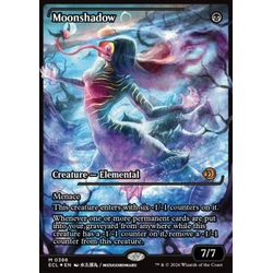 Magic löskort: Lorwyn Eclipsed: Moonshadow (alternative art) (Foil)