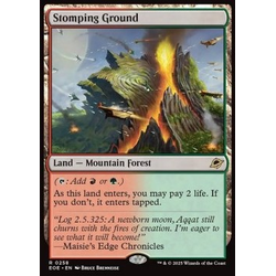 Magic löskort: Edge of Eternities: Stomping Ground (Foil)