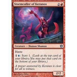 Magic löskort: Born of the Gods: Stormcaller of Keranos