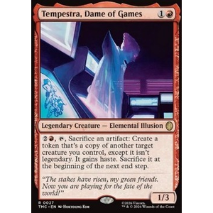 Magic löskort: Commander: Teenage Mutant Ninja Turtles: Tempestra, Dame of Games