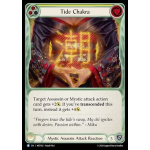 FaB Löskort: Part the Mistveil: Tide Chakra (Yellow) (Rainbow Foil)