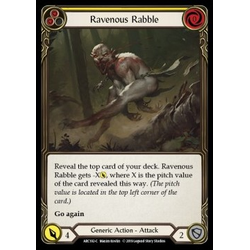 FaB Löskort: Arcane Rising First: Ravenous Rabble (Yellow)