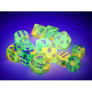 Nebula™ Spring/white Luminary™ (36-dice set)