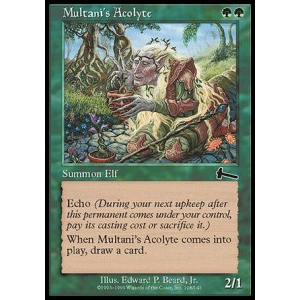 Magic löskort: Urza's Legacy: Multani's Acolyte