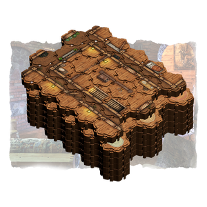 Lorescape Modular Hex-terrain Interior Set: Taverns