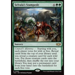 Magic löskort: Tarkir: Dragonstorm: Selvala's Stampede