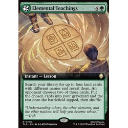 Magic löskort: Avatar: The Last Airbender: Elemental Teachings (alternative art)