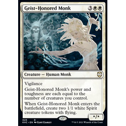 Magic löskort: Kaldheim Commander: Geist-Honored Monk