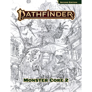 Pathfinder RPG: Monster Core 2 (Sketch Cover Edition)
