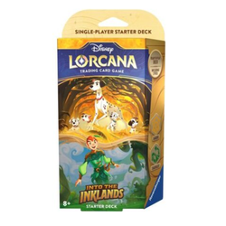 Disney Lorcana TCG: Into the Inklands Starter Deck Amber and Emerald