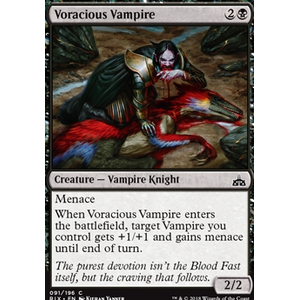 Magic löskort: Rivals of Ixalan: Voracious Vampire