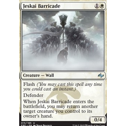 Magic löskort: Fate Reforged: Jeskai Barricade